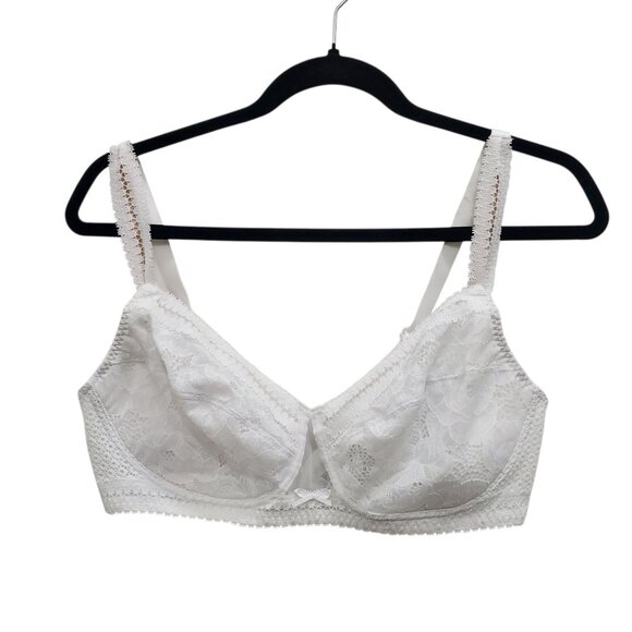 Chantelle C14320 010 Montsouris Full Coverage Unlined Lace Wireless Bra Size 40C - Picture 1 of 7